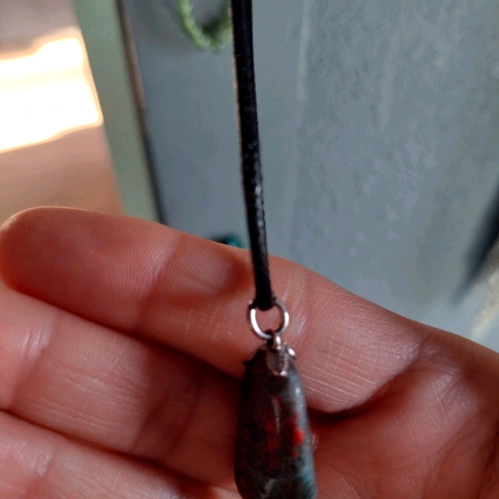 Beautiful blood stone. This is one of my favorites